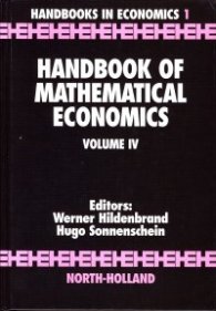 Handbook of Mathematical Economics Volume 4