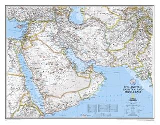 Afganistan, Pakistan & Middle East - Country & Regional maps