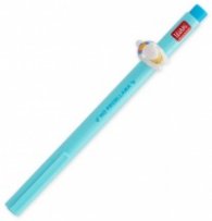 Гел химикалка Legami Lovely Friends - Лама - Светло синьо