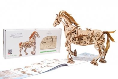 3D Механичен Пъзел - Механичен кон 120884
