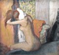 Apres le bain / Degas