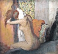 Apres le bain / Degas