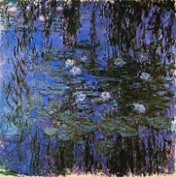 Nympheas bleus / Monet