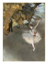 L'etoile ou danseuse sur scene / Degas