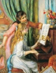 Jeunes filles au piano / Renoir