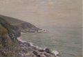 Cotes du pays de Galles et brume
