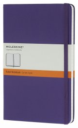 Бележник Moleskine Classic Hard Cover Large Ruled Notebook Brilliant Violet [6484]