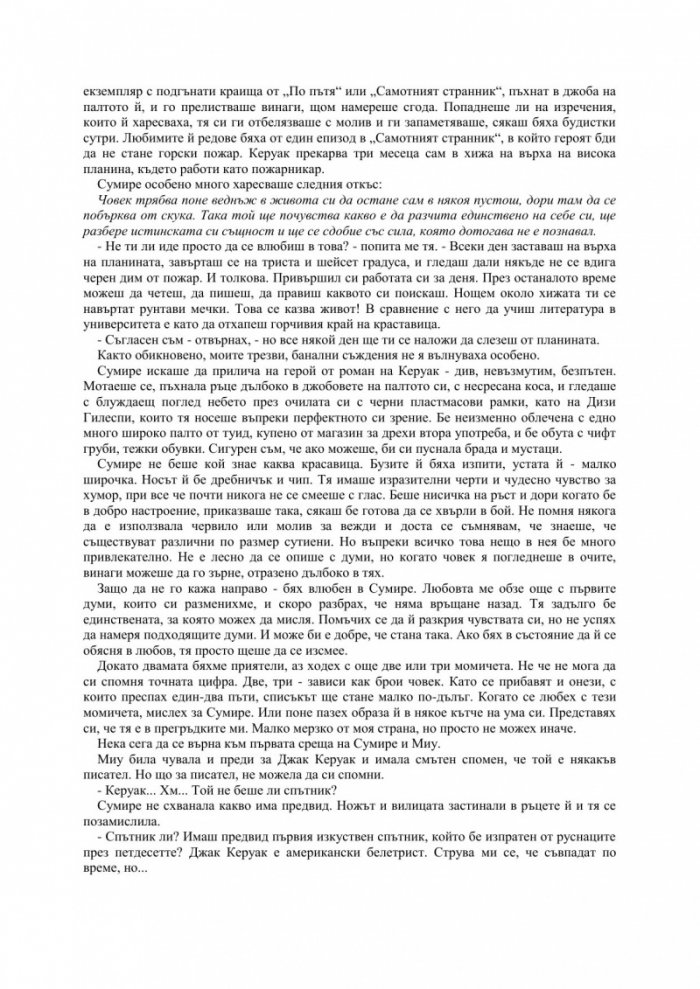 Спутник, моя любов