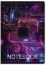 Тетрадка LASTVA MATRIX, A4, 52 л, офсет 80 г различни видове