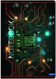 Тетрадка LASTVA MATRIX, A4, 52 л, офсет 80 г различни видове