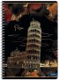 Тетрадка със спирала LASTVA Gold city, A4, 60 л, офсет 70 г различни видове