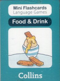 Mini Flash Cards Language Games; Food & Drink