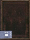 Бележник Paperblanks Diary 2016 Black Moroccan, Ultra/ 1185