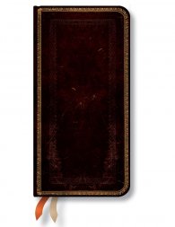 Бележник Paperblanks Diary 2016 Black Moroccan, Slim/ 0409