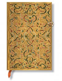 Бележник Paperblanks Diary 2016 Gold Inlay, Mini/ 0294