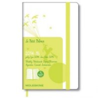 Бележник Moleskine 2014-2015 Le Petit Prince Limited Edition Weekly Notebook 18M Pocket White Hard Cover [3210]