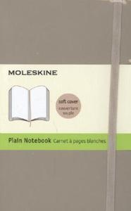 Бележник Moleskine Classic Colored Notebook Pocket Plain Khaki Beige Soft Cover [3586]