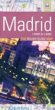 Madrid. The rough guide map