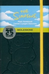 Бележник Moleskine The Simpsons Limited Edition Notebook Pocket Plain Black Hard Cover [4262]