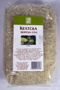 Френска морска сол 500 гр. Гурме класа/ едро смляна