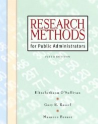 Research Methods for Public Administrators
