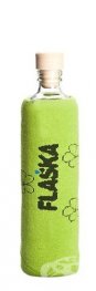 Бутилка FLASKA Classic 0.500L:Зелени цветя