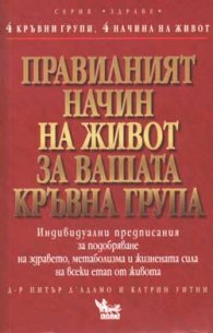 Правилният начин на живот за вашата кръвна група