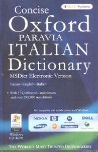Concise Oxford Paravia Italian Dictionary. MSDict Electronic Version/ Italian-English-Italian