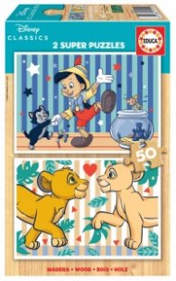 Дисни класика - пъзел 2х50 части EDU19290