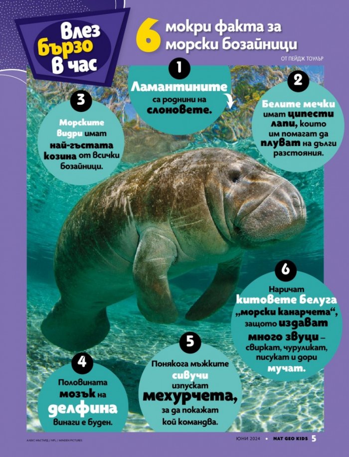 National Geographic KIDS България Юни/2024