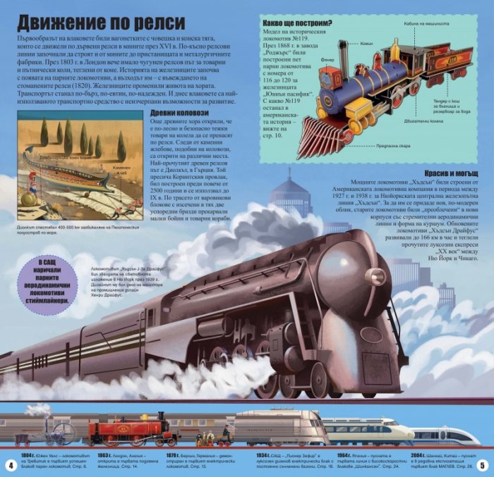 Прочети и сглоби! Влаковете