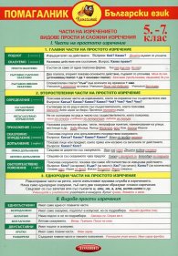 Помагалник по Български език 5-7 клас