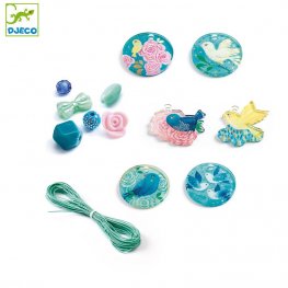 DJ09856 ИГРА СЪЗДАЙ БИЖУТА FANCY BEADS BIRDS ST1