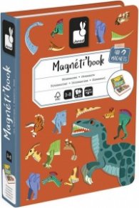 JANOD Магнитна книга - Динозаври