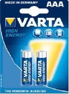 Батерия VARTA HIGH ENERGY LR 03 AAA  2 бр.