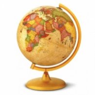 Глобус Marco Polo 30 см светещ политически