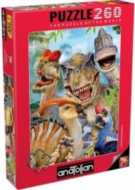 Динозавърско селфи -  пъзел 260 части 3317