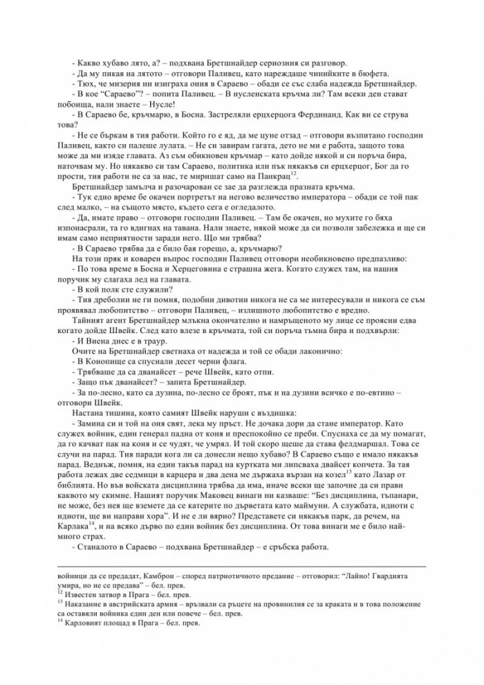Приключенията на добрия войник Швейк