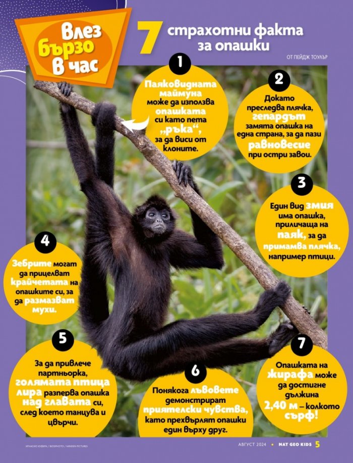 National Geographic KIDS България Август/2024