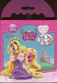 Palace Pets чантичка: пастели с тефтерче за оцветяване