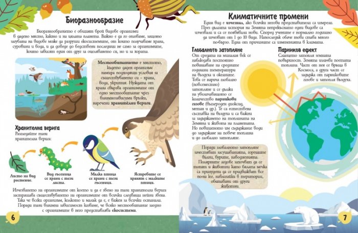 Природата. Нашият свят. Да знаеш е интересно!