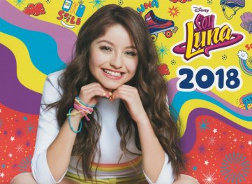 КАЛЕНДАР 2018 СТЕНЕН DISNEY "Сой Луна" + подарък ПЛАКАТ 30х30см. 6л.