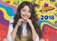 КАЛЕНДАР 2018 СТЕНЕН DISNEY "Сой Луна" + подарък ПЛАКАТ 30х30см. 6л.