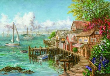 Пъзел Убежище на моряци - 260 части 3300
