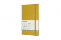 Moleskine 12 Month Weekly Planner 2018, Large, Maple Yellow, Hard Cover [5747]
