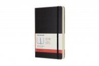 Moleskine 12 Month Daily Planner 2018, Large, Black, Hard Cover [3903]