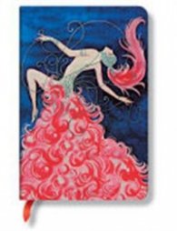 Бележник Paperblanks Vintage Vogue Mini, Lined/ 6600