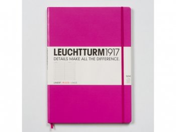 Бележник Leuchtturm1917 A4 Plus Master Slim Ruled Notebook Pink/ 340932