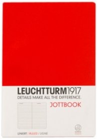 Бележник Leuchtturm1917 A4 Plus Master Slim Ruled Notebook Red/ 340931