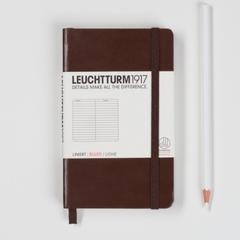 Бележник Leuchtturm 1917 Leuchtturm Liniert [Ruled], Hardcover, Tobacco/ 339 590